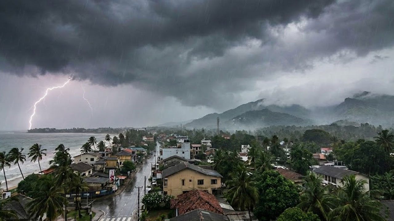 நாட்டில் சில பகுதிகளில்  இடியுடன் கூடிய மழை பெய்யும்