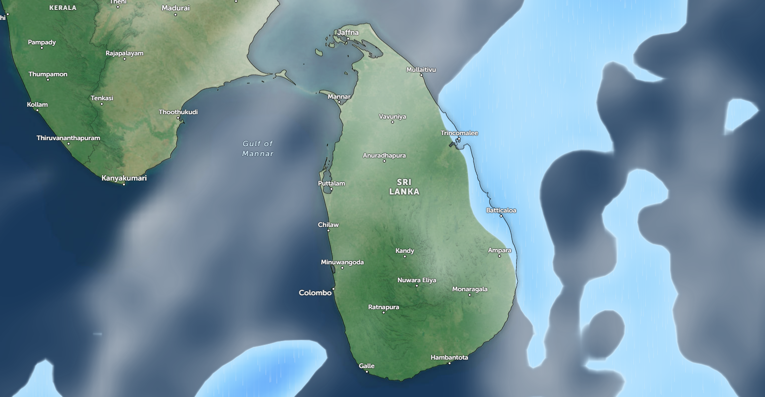 வடக்கு, வடமத்திய, கிழக்கு ,ஊவா மாகாணங்களிலும் நுவரெலியா , மாத்தளை மாவட்டங்களிலும் மழை பெய்யும்