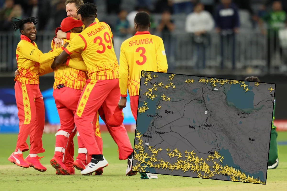 மத்திய கிழக்கு வான்வெளி மூடல்: சிம்பாப்வே கிரிக்கெட் அணியின் பயணம் பாதிப்பு!