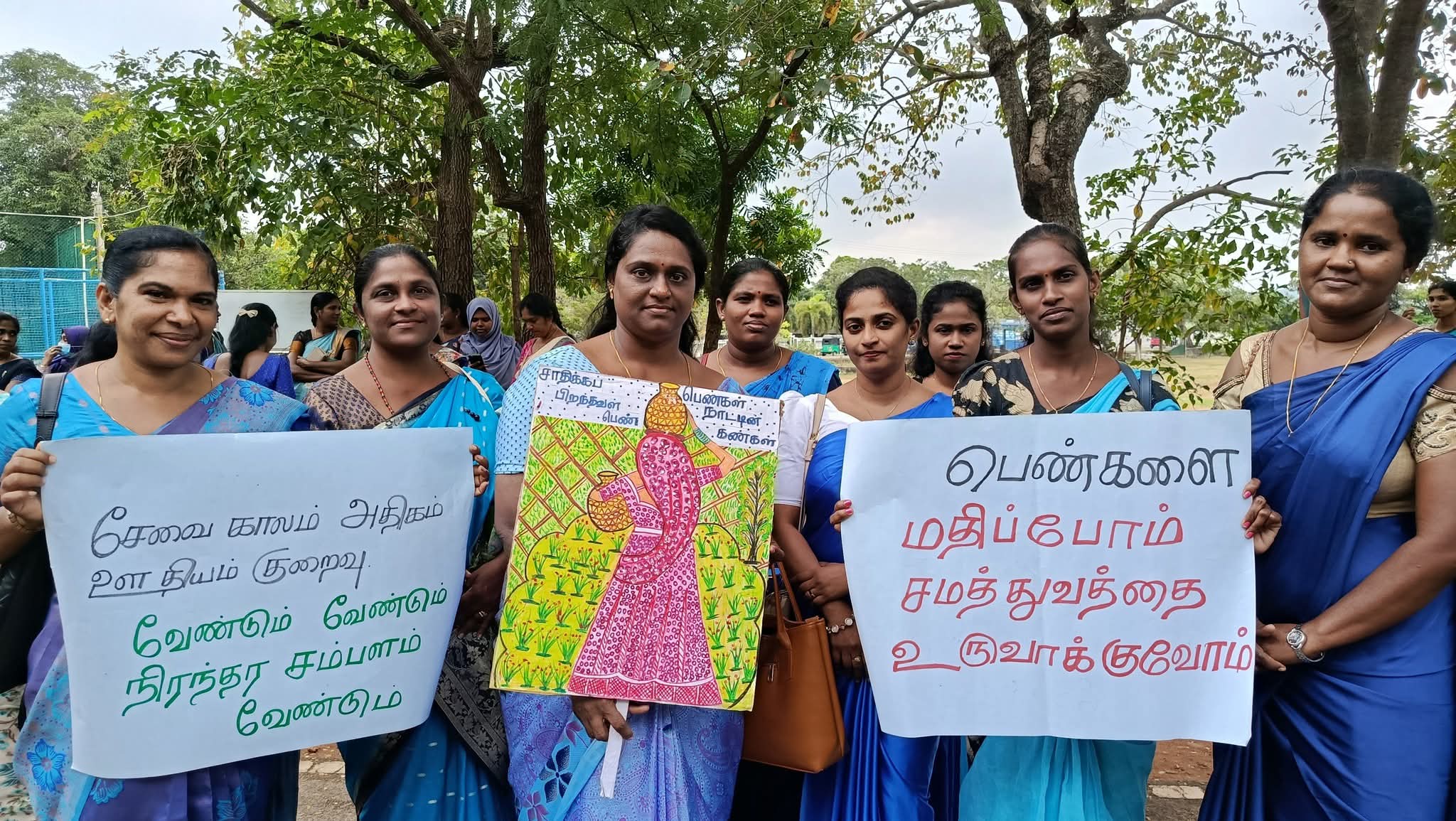 கிழக்கு மாகாண ஆளுநர் அலுவலகத்திற்கு முன்பாக முன்பள்ளி ஆசிரியர்கள் போராட்டம்: மகஜர் கையளிப்பு!