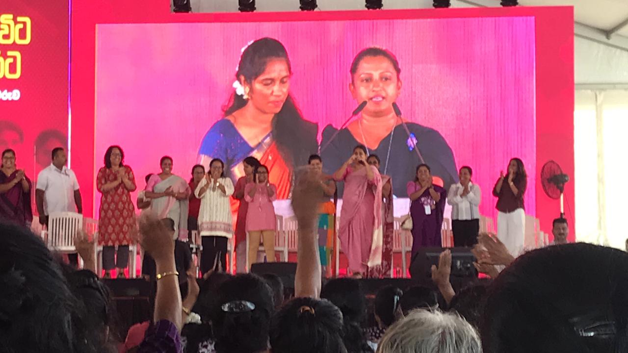 “அவள் எழும்போது நாடும் எழும்” – கொழும்பில் தேசிய மக்கள் சக்தியின் பிரம்மாண்ட மகளிர் தின மாநாடு!