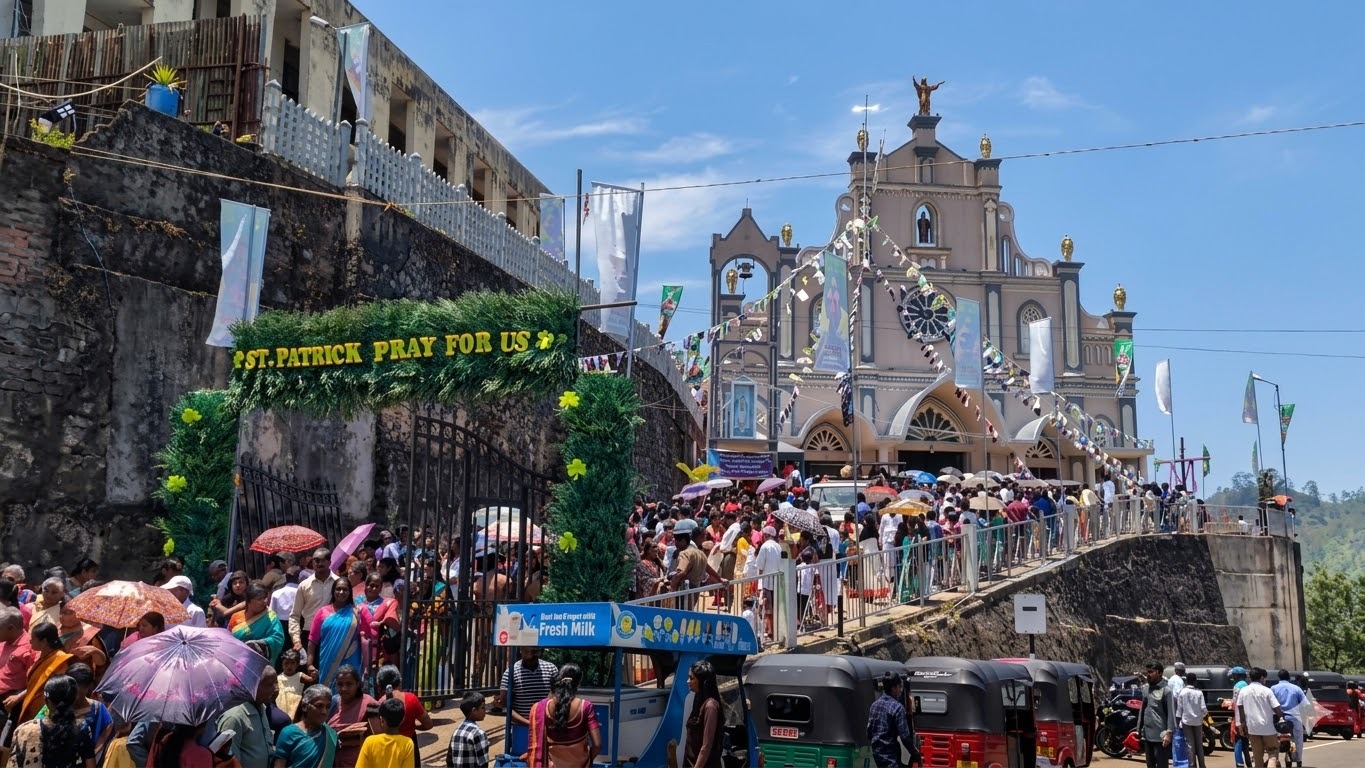 தலவாக்கலை புனித பத்திரிசியார் ஆலய வருடாந்த திருவிழா கோலாகலம்!