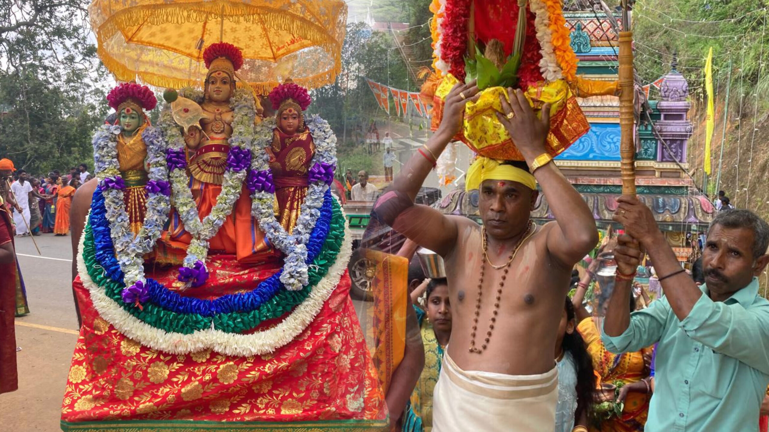 நானுஓயா டெஸ்போட் மாரியம்மன் கோயில் தேர்த் திருவிழா!