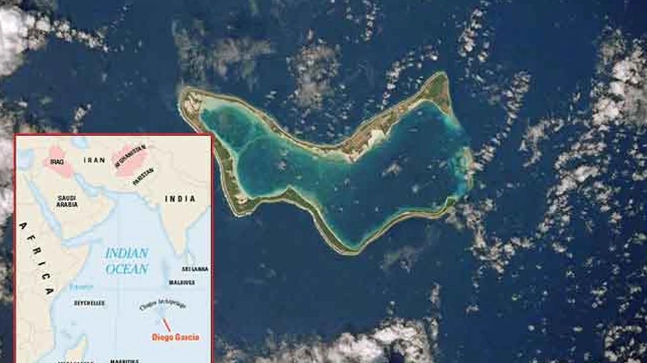 டியாகோ கார்சியா தளத்தை குறிவைத்த ஈரான் ஏவுகணை தாக்குதல்