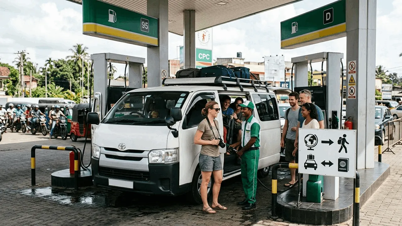 வெளிநாட்டு சுற்றுலாப் பயணிகளுக்கு எரிபொருள் முன்னுரிமை வழங்கும் இலங்கை பெட்ரோலிய கூட்டுத்தாபனம்