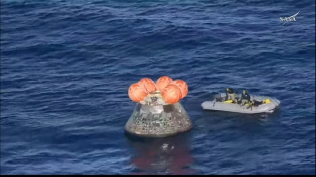 நிலவை வென்று திரும்பிய ஆர்ட்டெமிஸ் II!